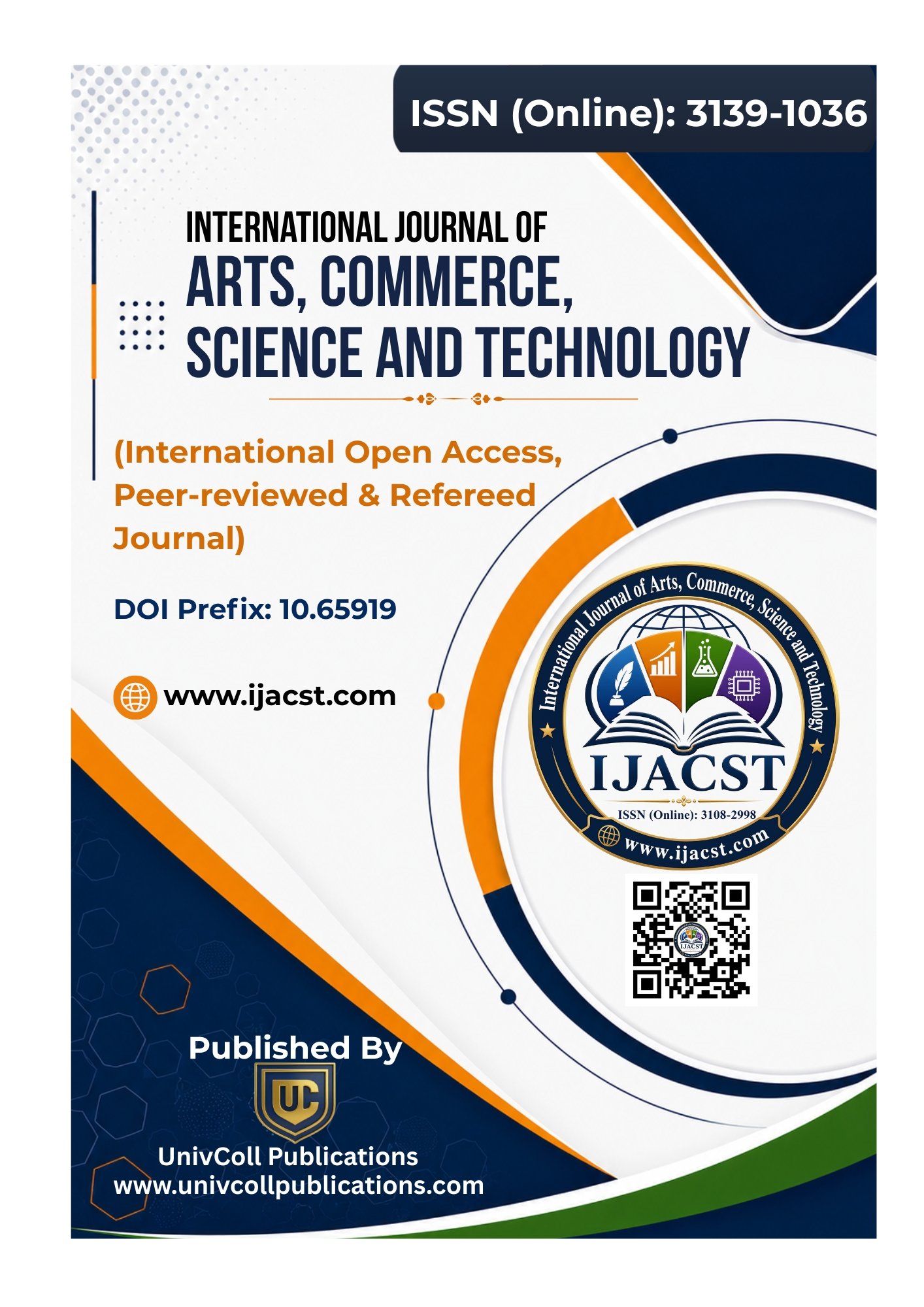 IJACST Volume 1, Issue 1 (2025) Cover Page