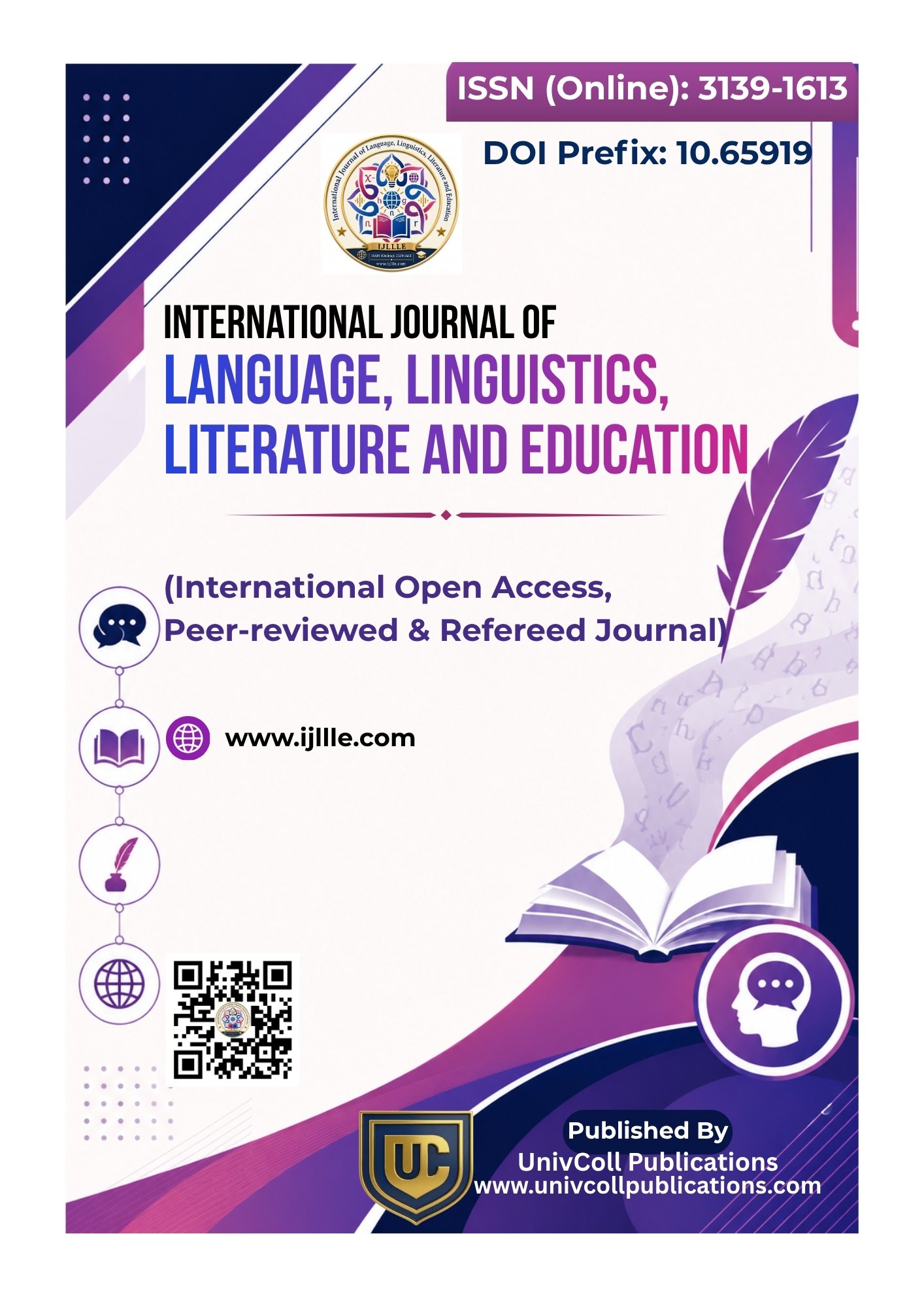 IJLLLE Volume 1, Issue 1 (2025) Cover Page