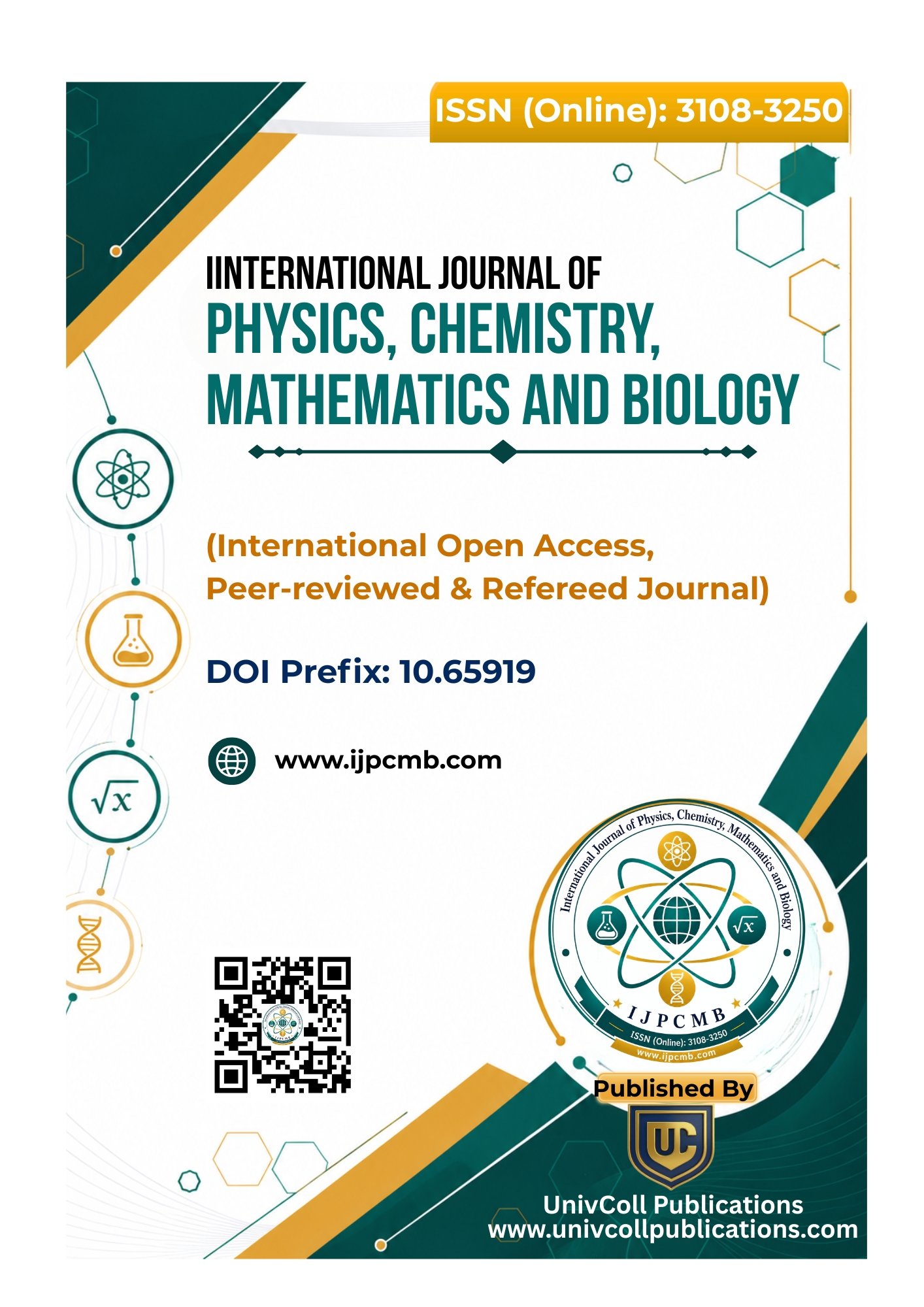 IJPCMB Volume 1, Issue 1 (2025) Cover Page