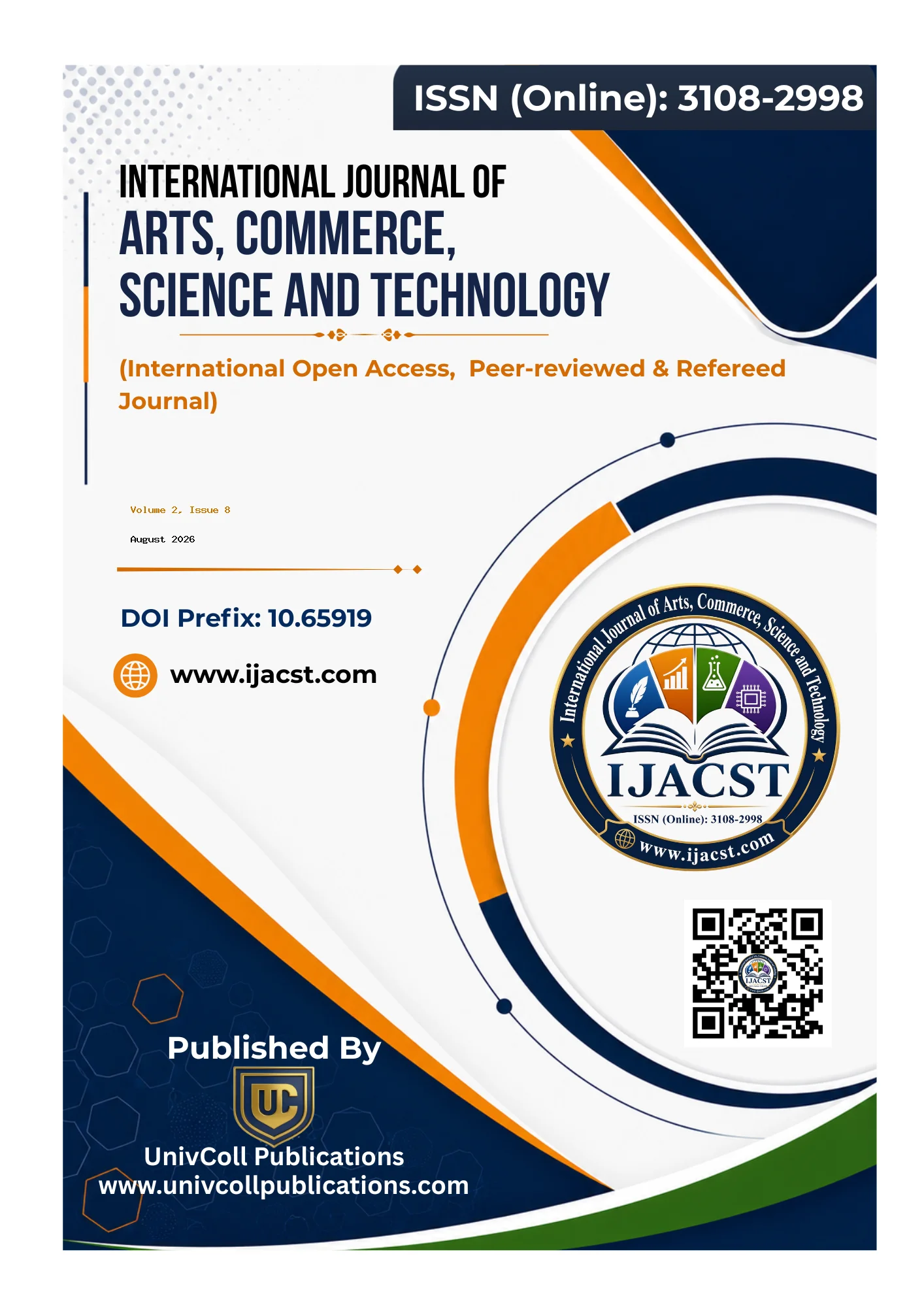 IJACST Volume 2, Issue 8 (August 2026) Cover Page